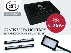 Serta Lightbox actie