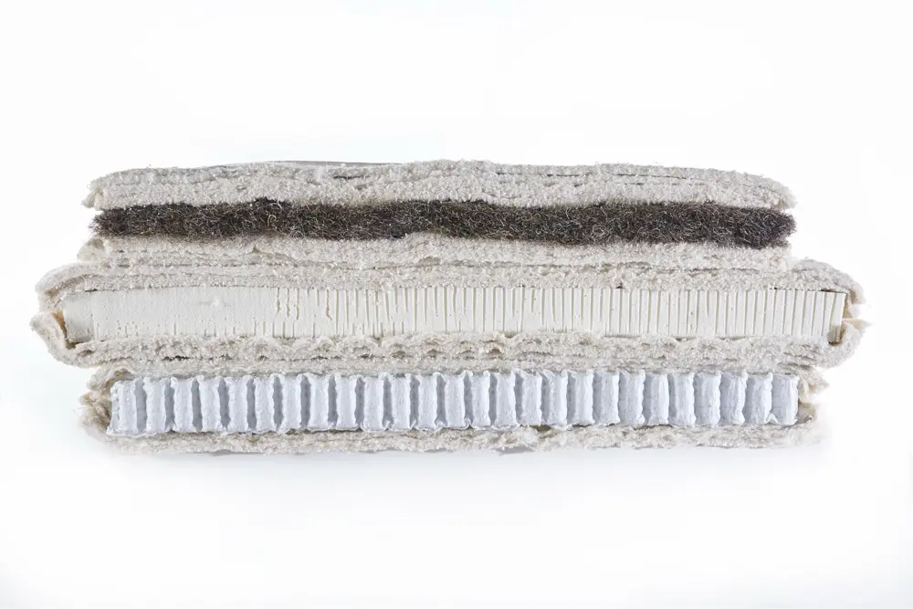 Mérens doorsnede topmatrassen 1