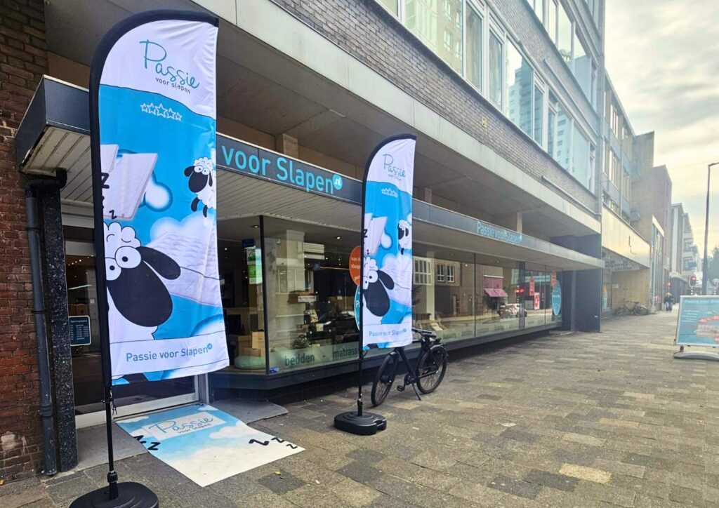 Beddenzaak in Vlaardingen centrum