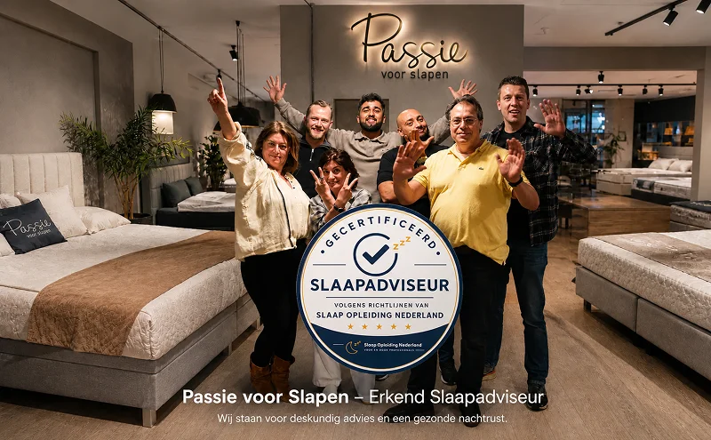 Team Passie met cerificering logo